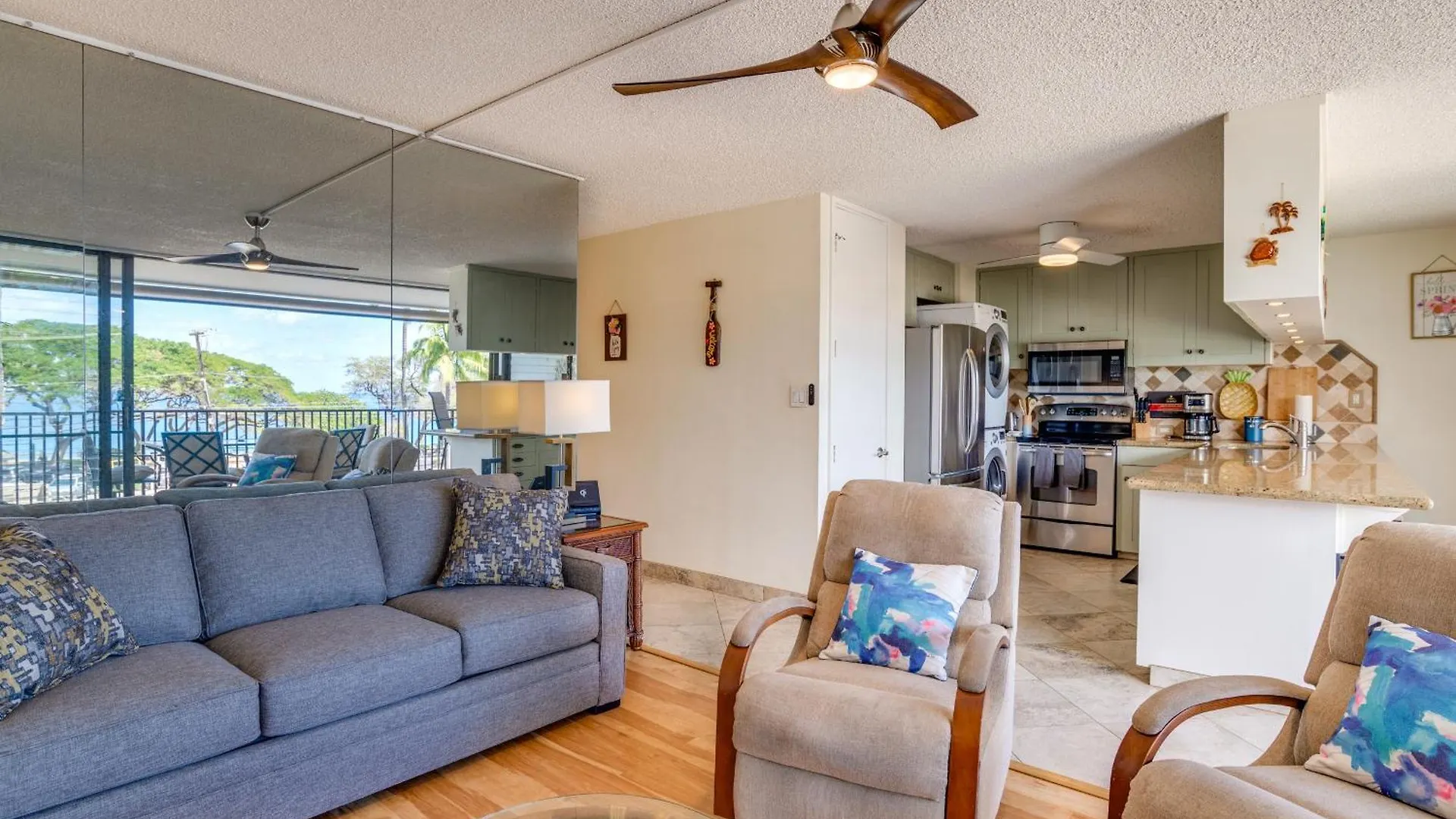 Calina'S Maui Parkshore Kam Lll Ocean Front View Wailea